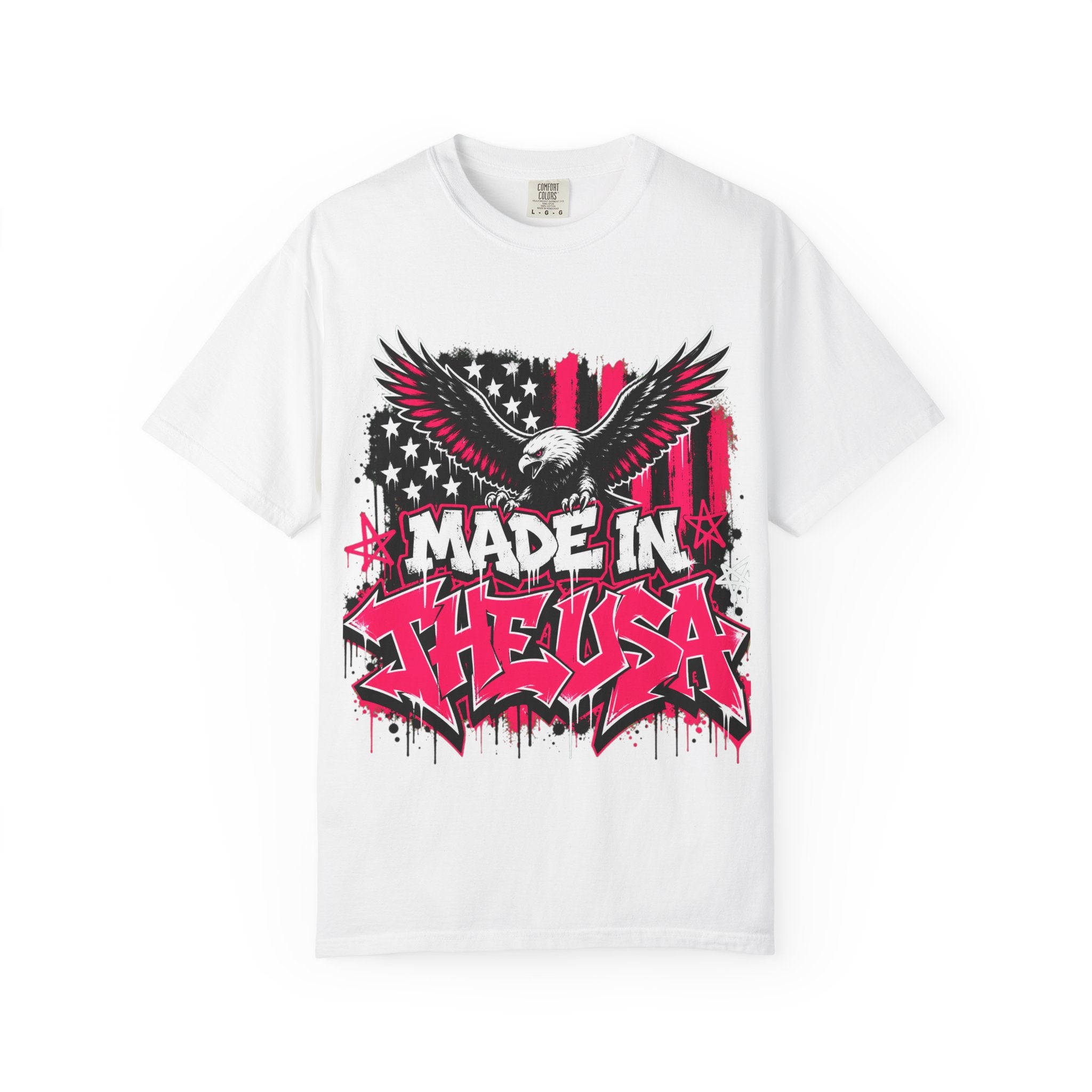 Made in the USA Eagle Graphic T-Shirt — Patriotic Streetwear Tee