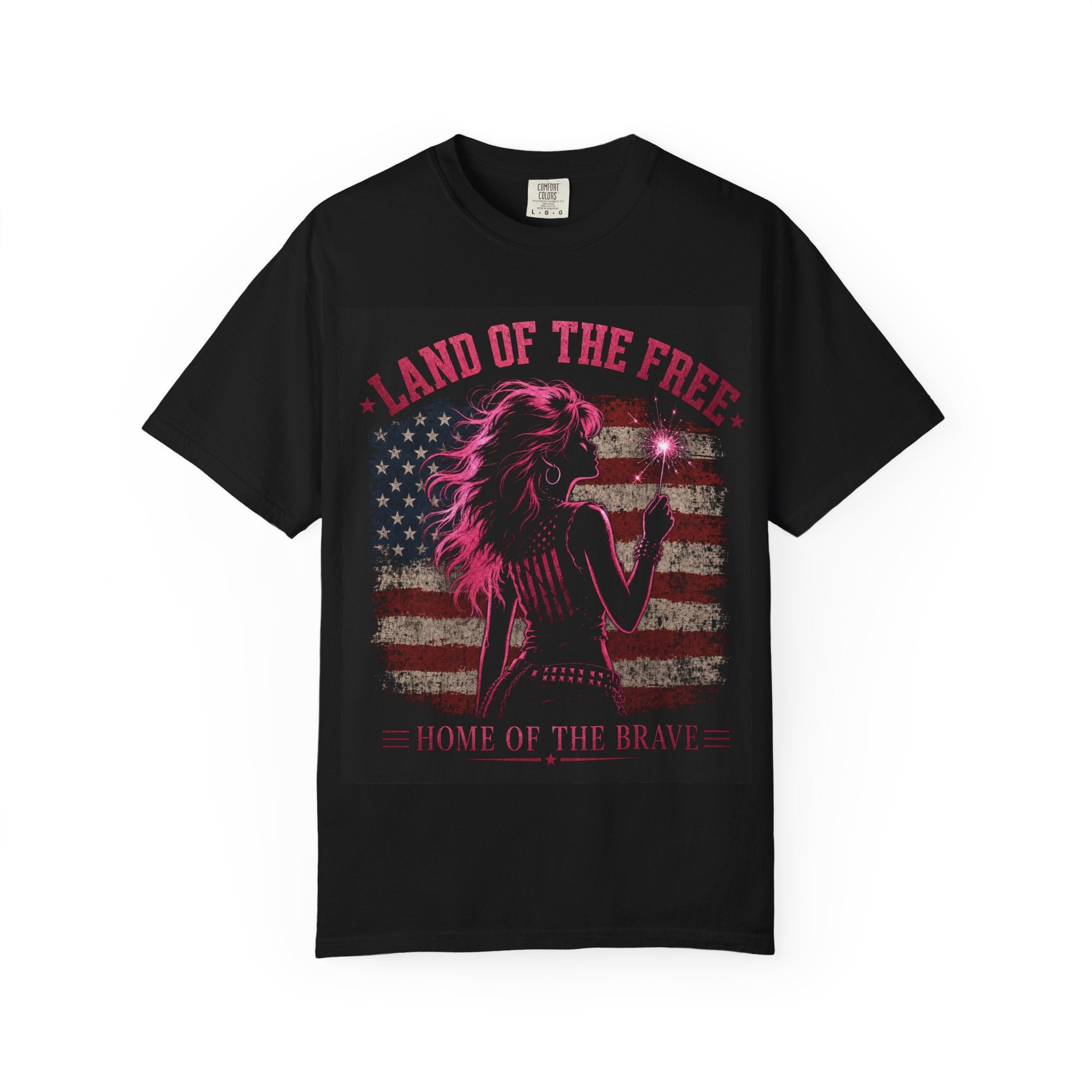 We The People Garment-Dyed Tee — Women's Patriotic Graphic T-Shirt