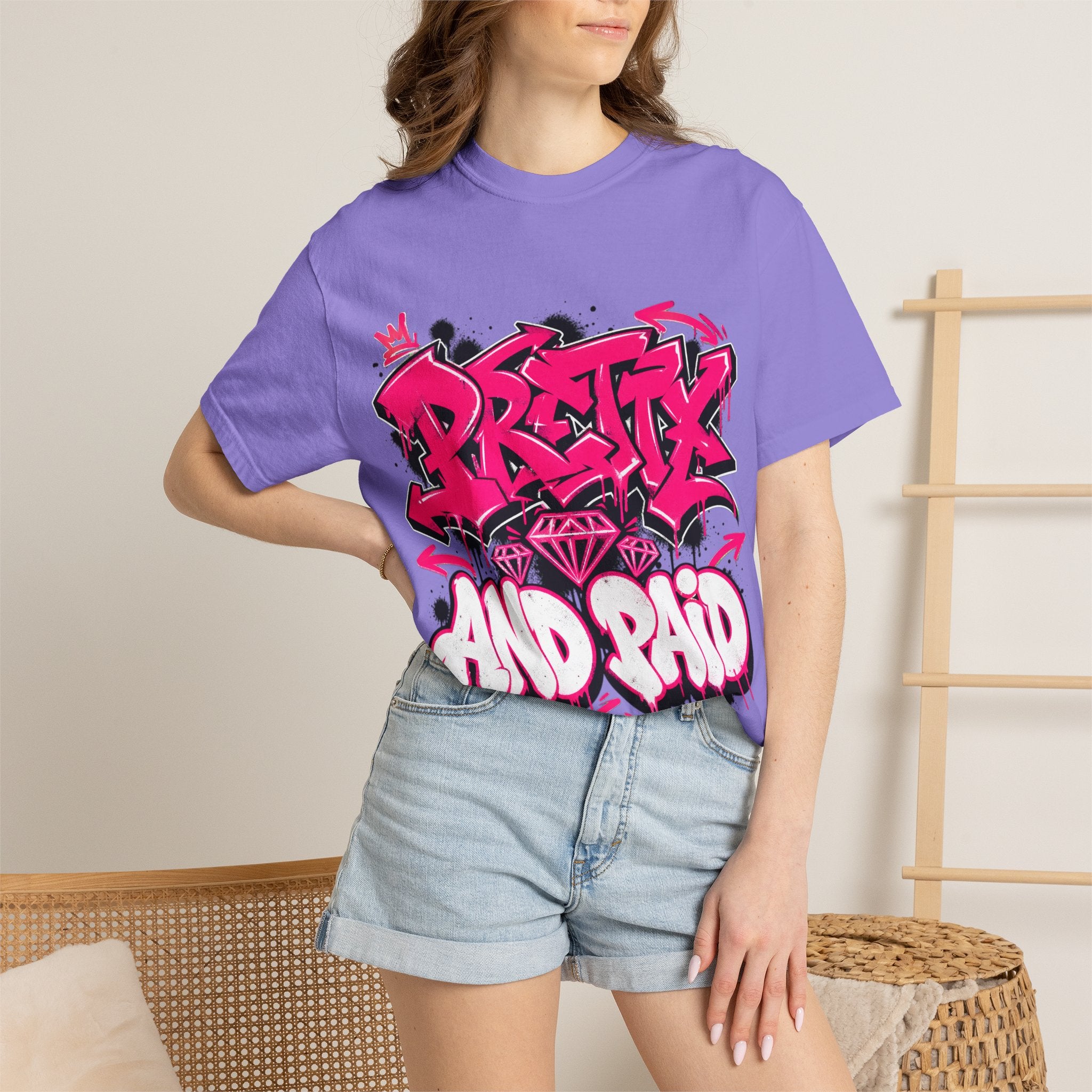 Pretty and Paid Graffiti T-Shirt