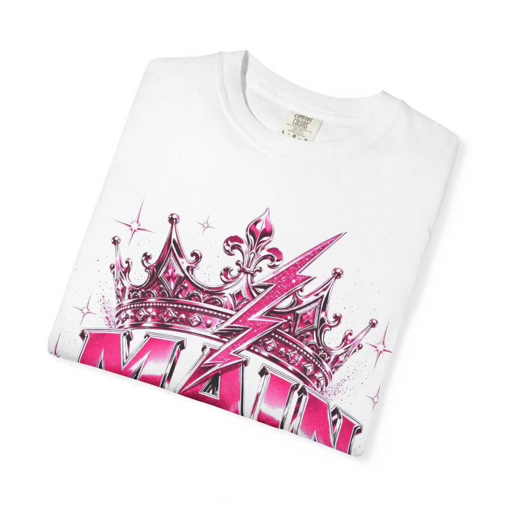 Main Character Graphic Tee — Crown & Lightning Bolt Womens T-Shirt