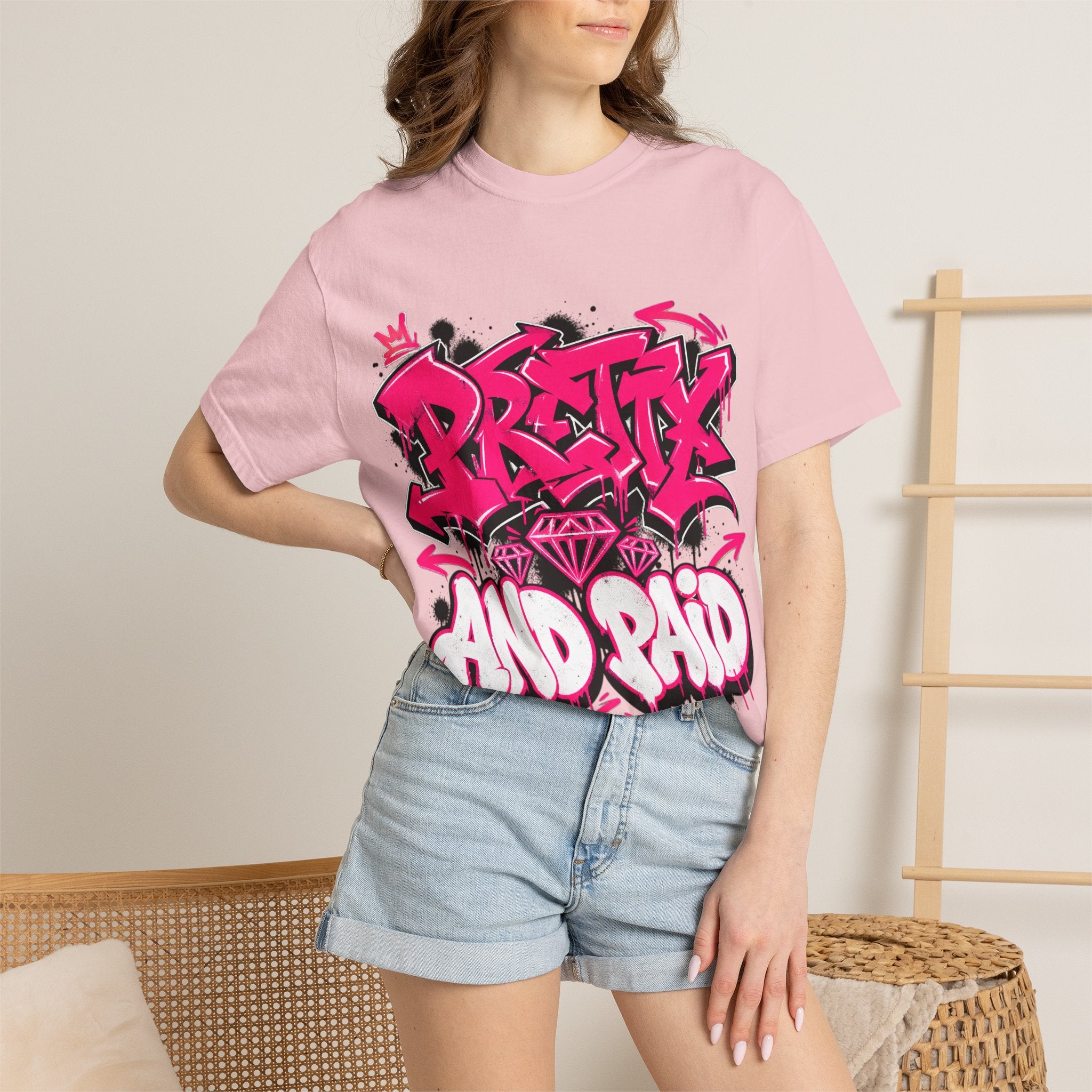 Pretty and Paid Graffiti T-Shirt