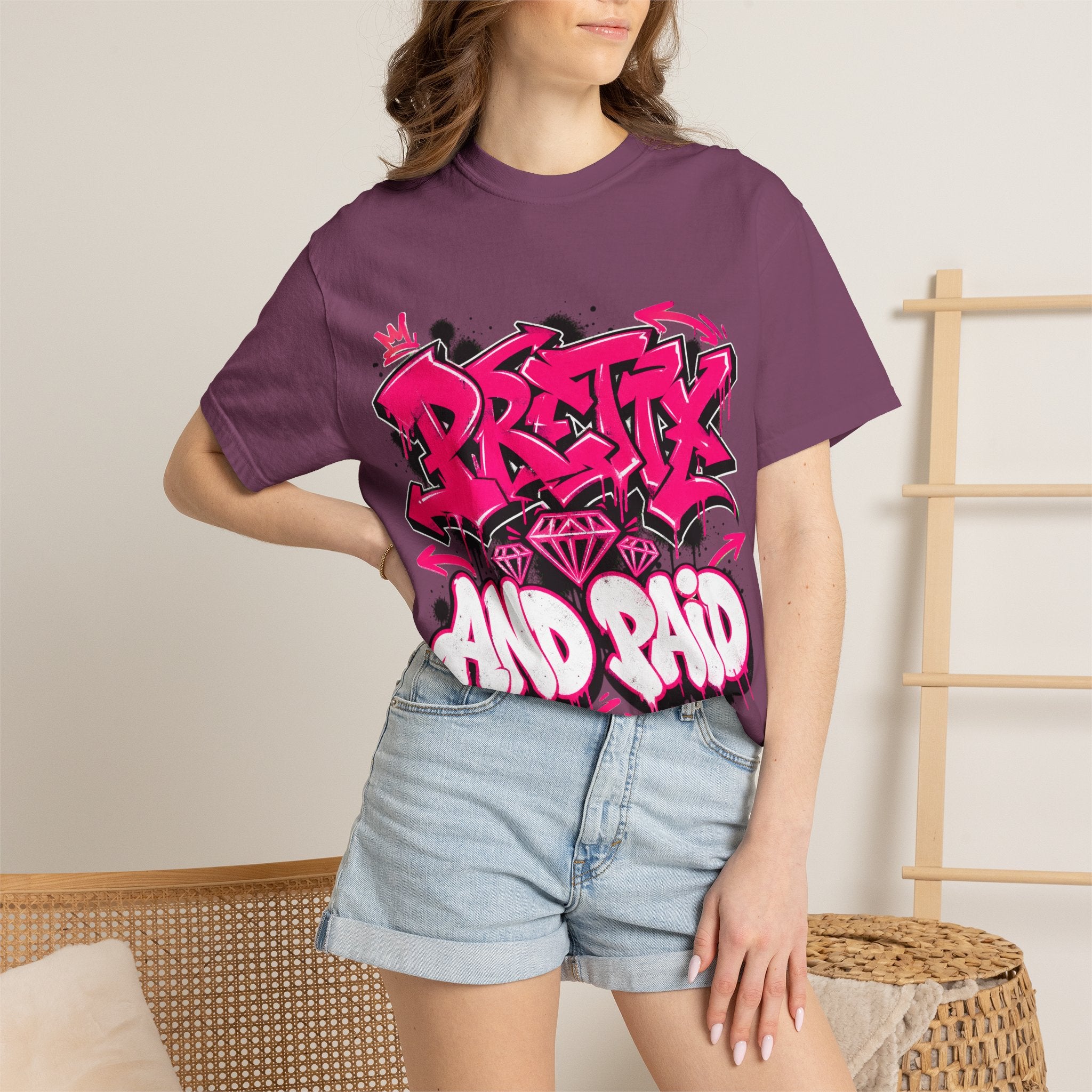 Pretty and Paid Graffiti T-Shirt