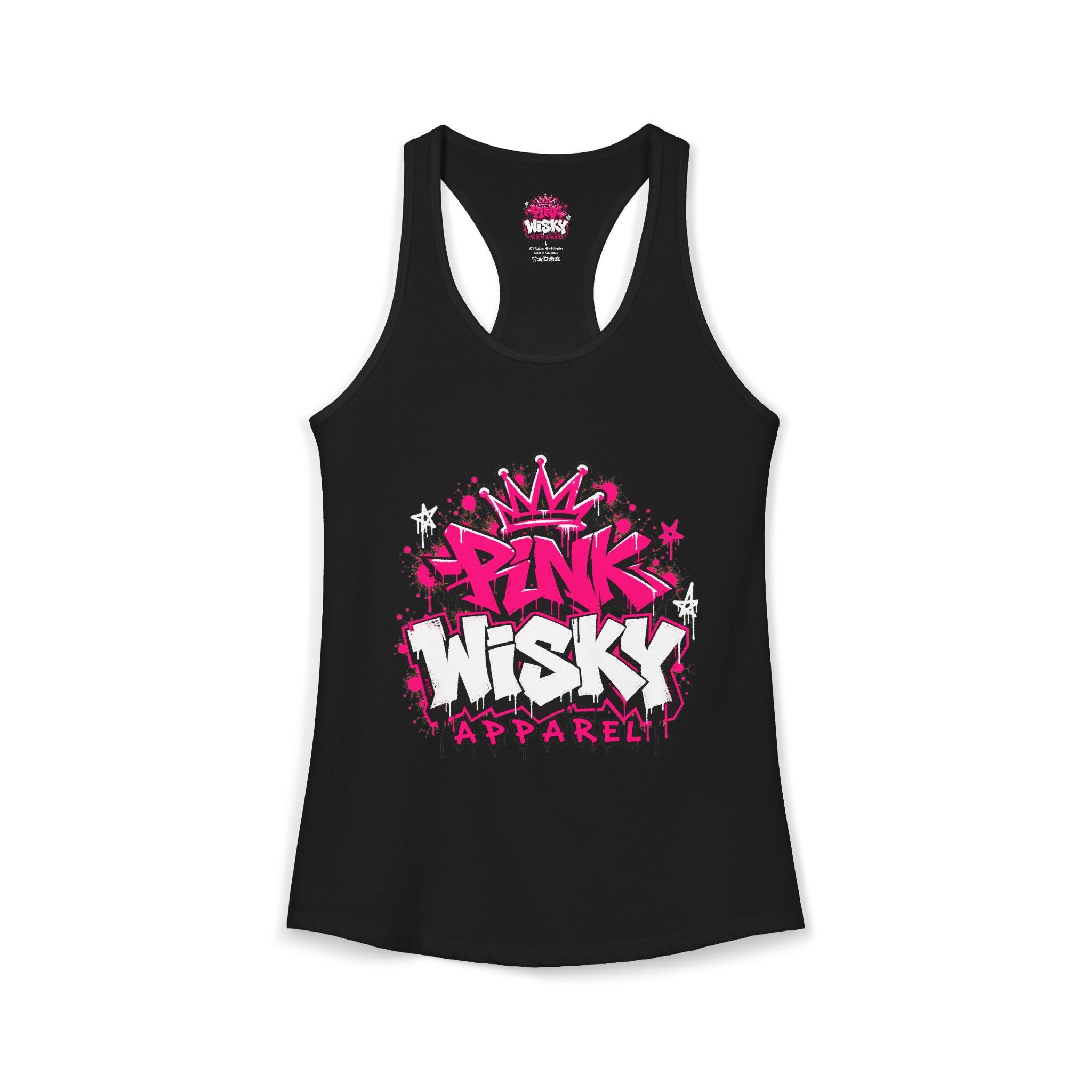 Pink Wisky Apparel Racerback Tank - Pink Wisky Streetwear