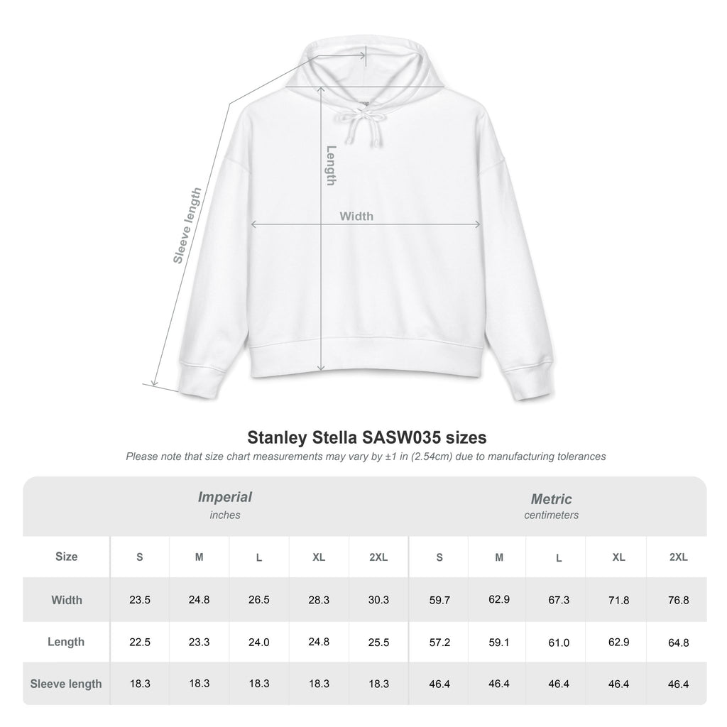 Brave and Free Graffiti Hoodie — Women's Organic Pullover