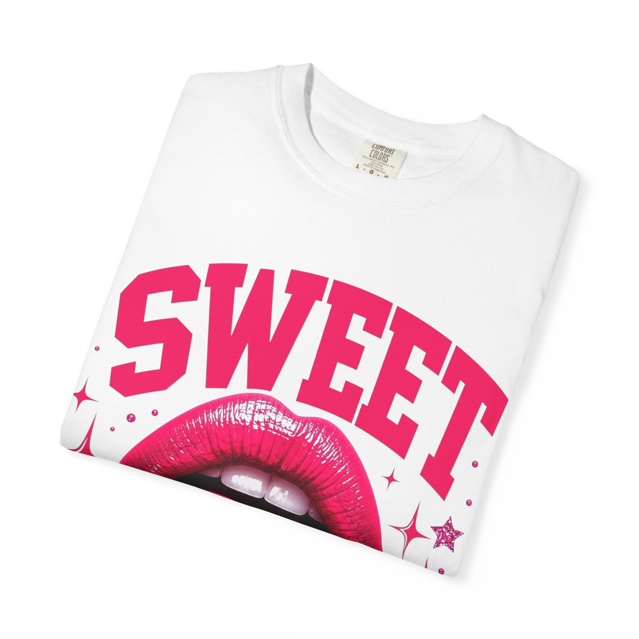Sweet But Savage Garment-Dyed Tee — Women's Vintage Wash Graphic T-Shirt
