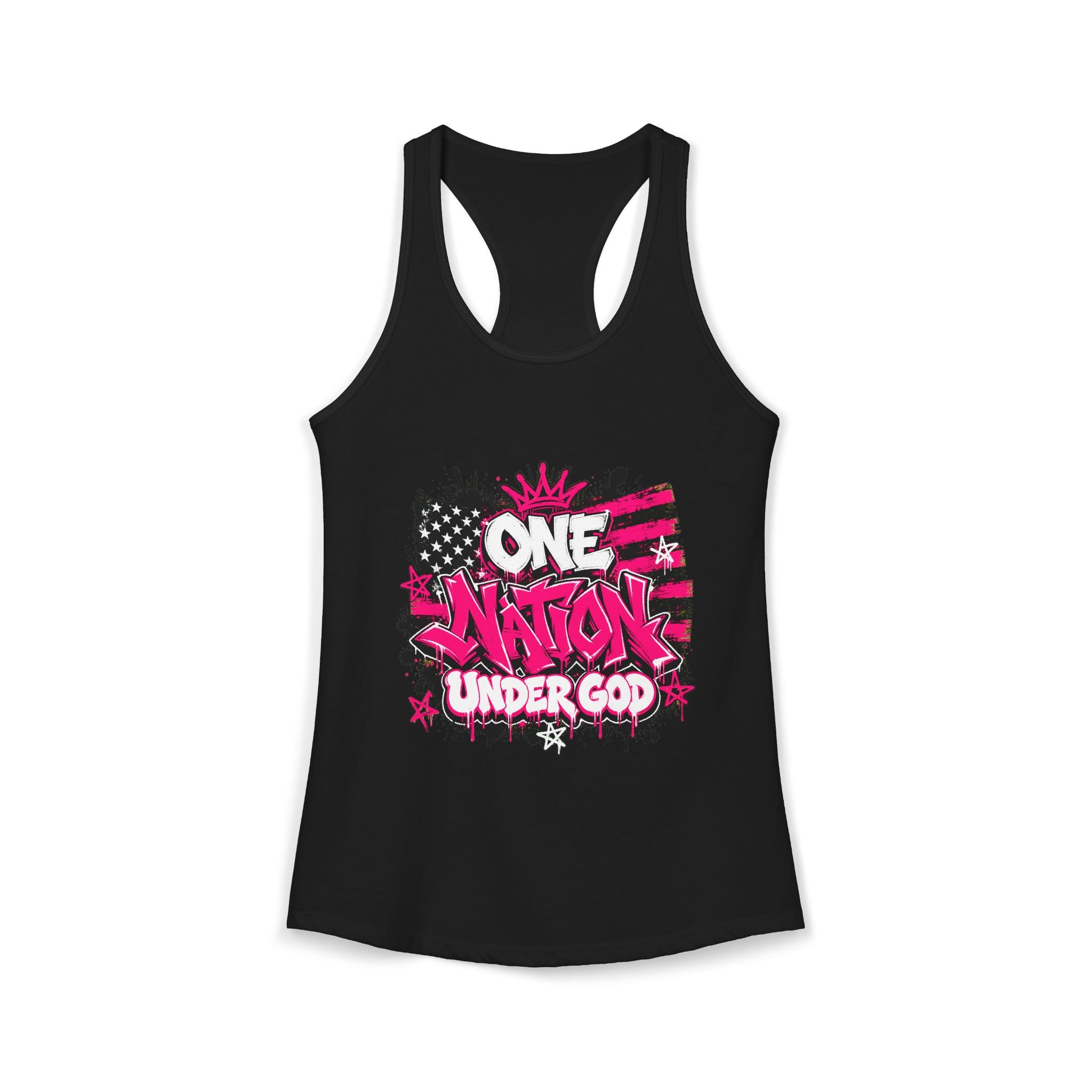 One Nation Under God Racerback Tank