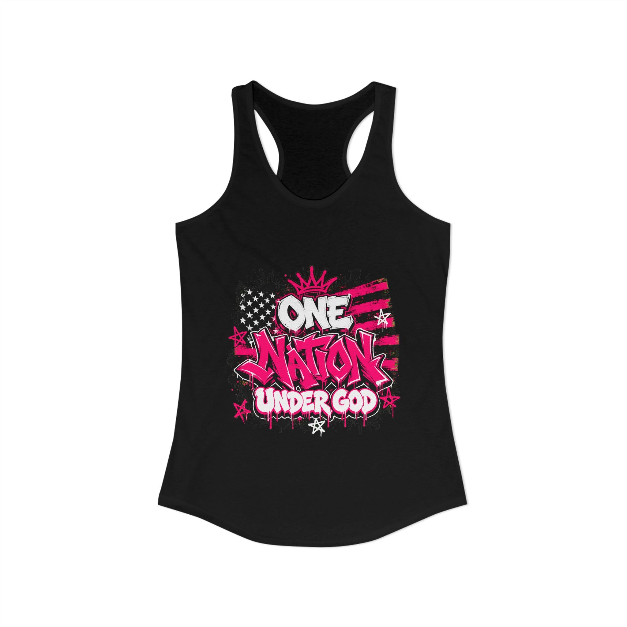 One Nation Under God Racerback Tank