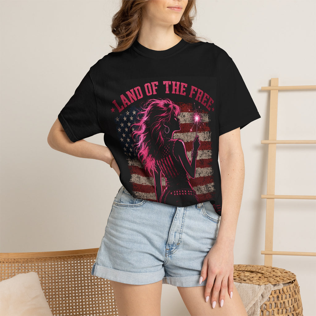 We The People Garment-Dyed Tee — Women's Patriotic Graphic T-Shirt