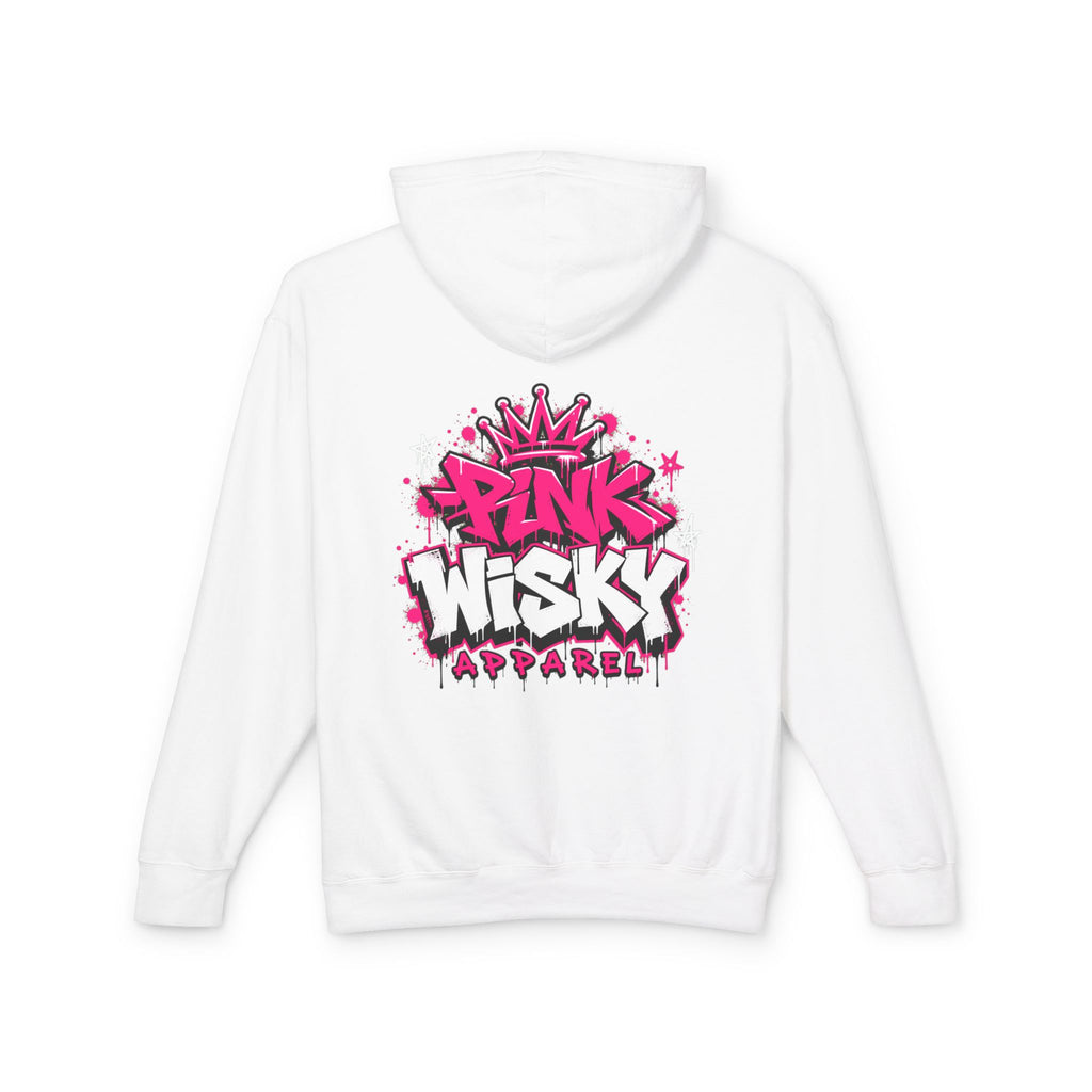 Never Forget Eagle Hoodie — Pink Wisky Graffiti Streetwear
