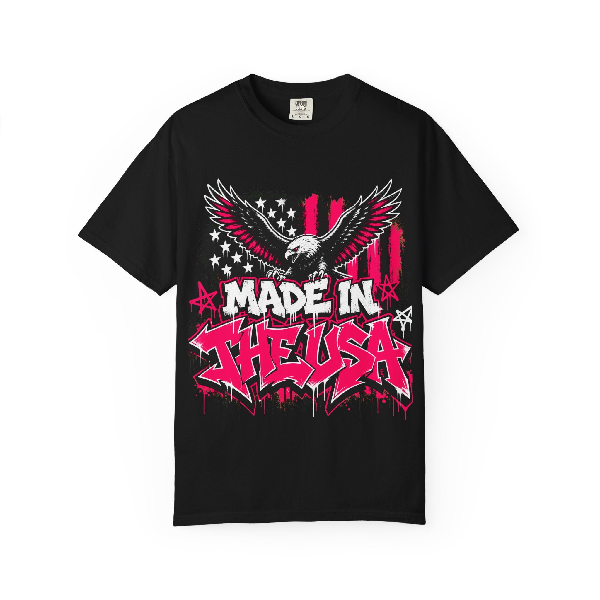 Made in the USA Eagle Graphic T-Shirt — Patriotic Streetwear Tee