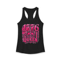 Pink Wisky Graphic Racerback Tank — Women's Bold Streetwear Tank Top