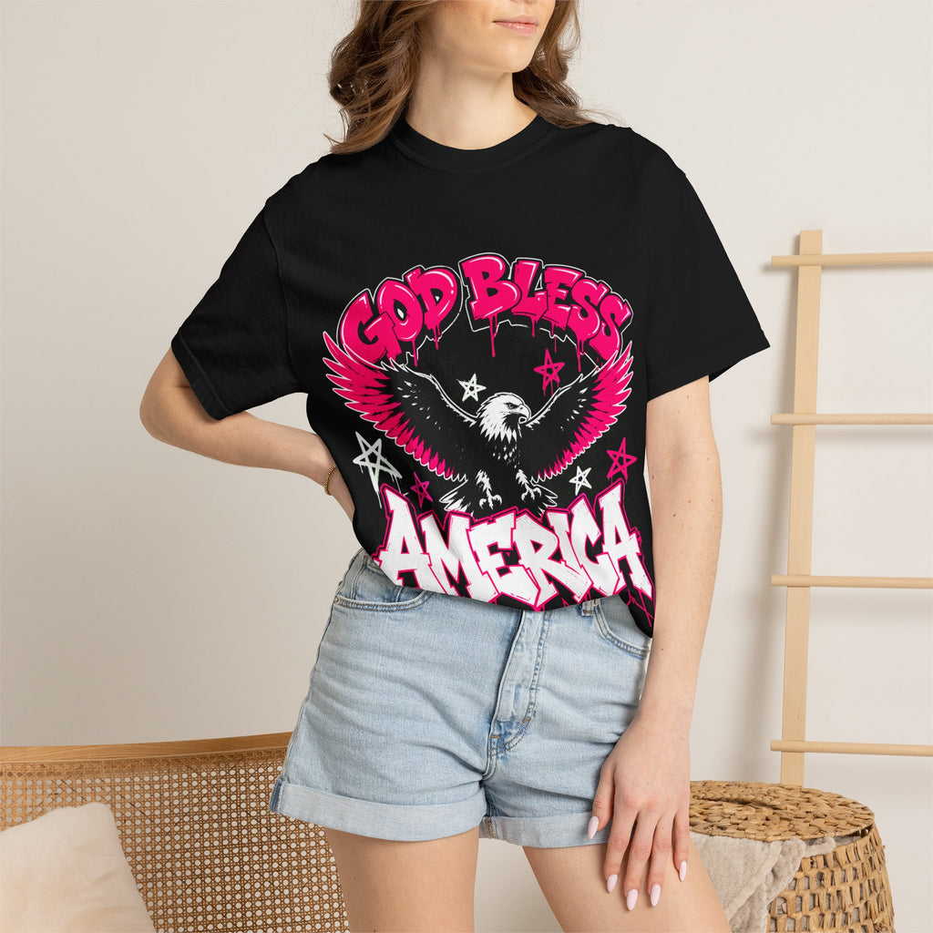 God Bless America Eagle T-Shirt — Patriotic Graphic Tee