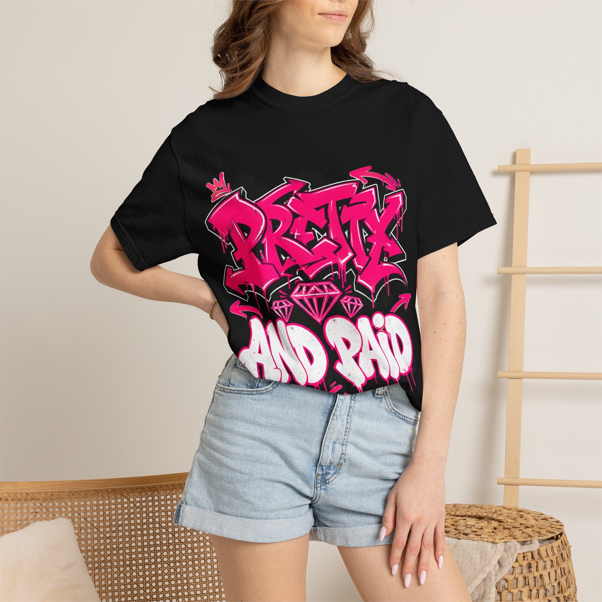 Pretty and Paid Graffiti T-Shirt