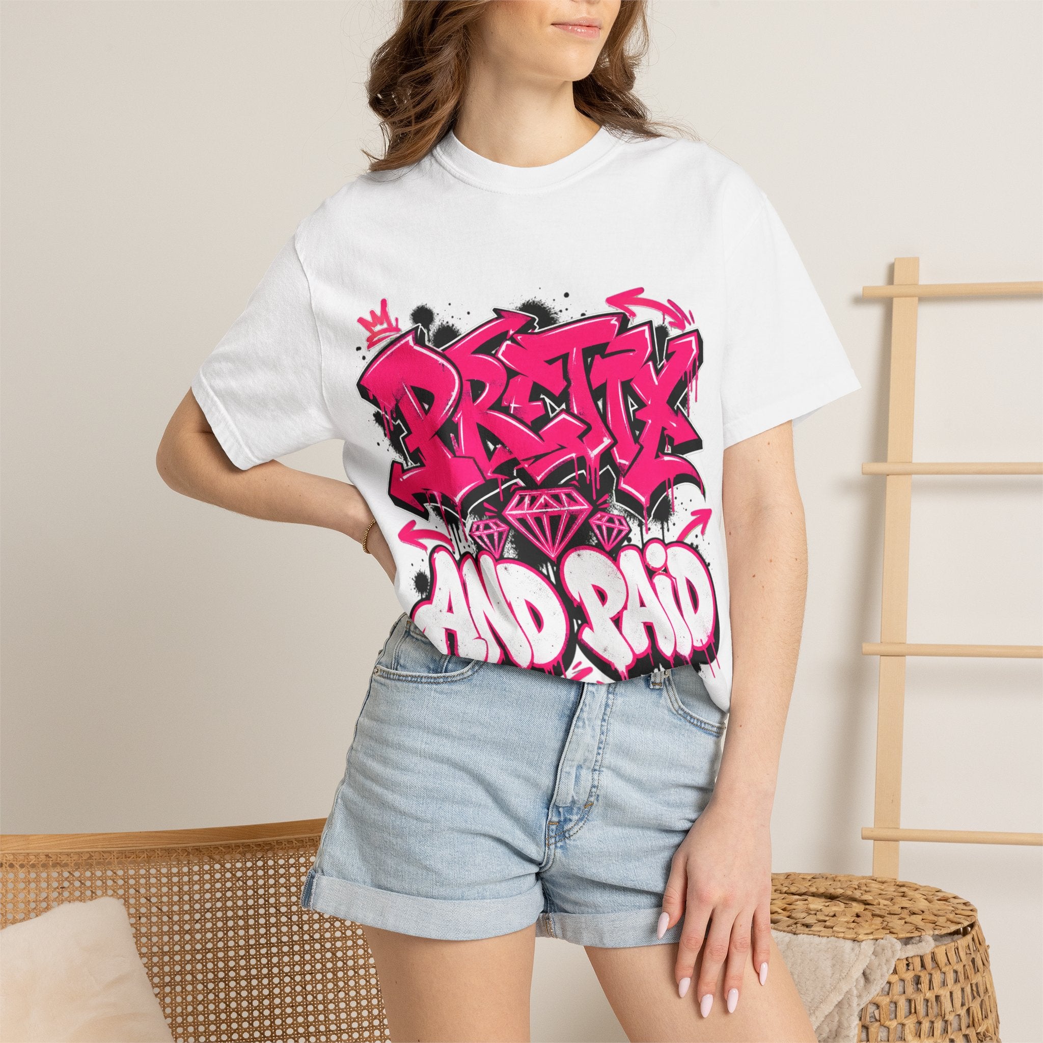 Pretty and Paid Graffiti T-Shirt
