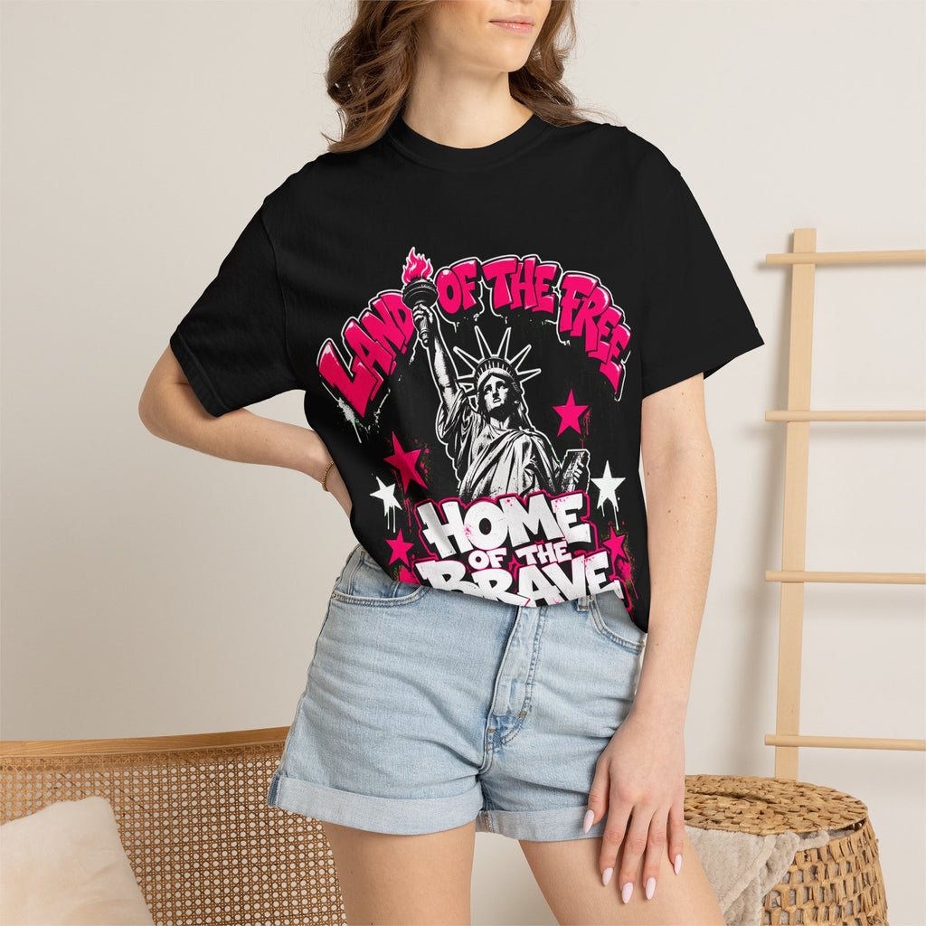 Land of the Free, Home of the Brave' T-Shirt