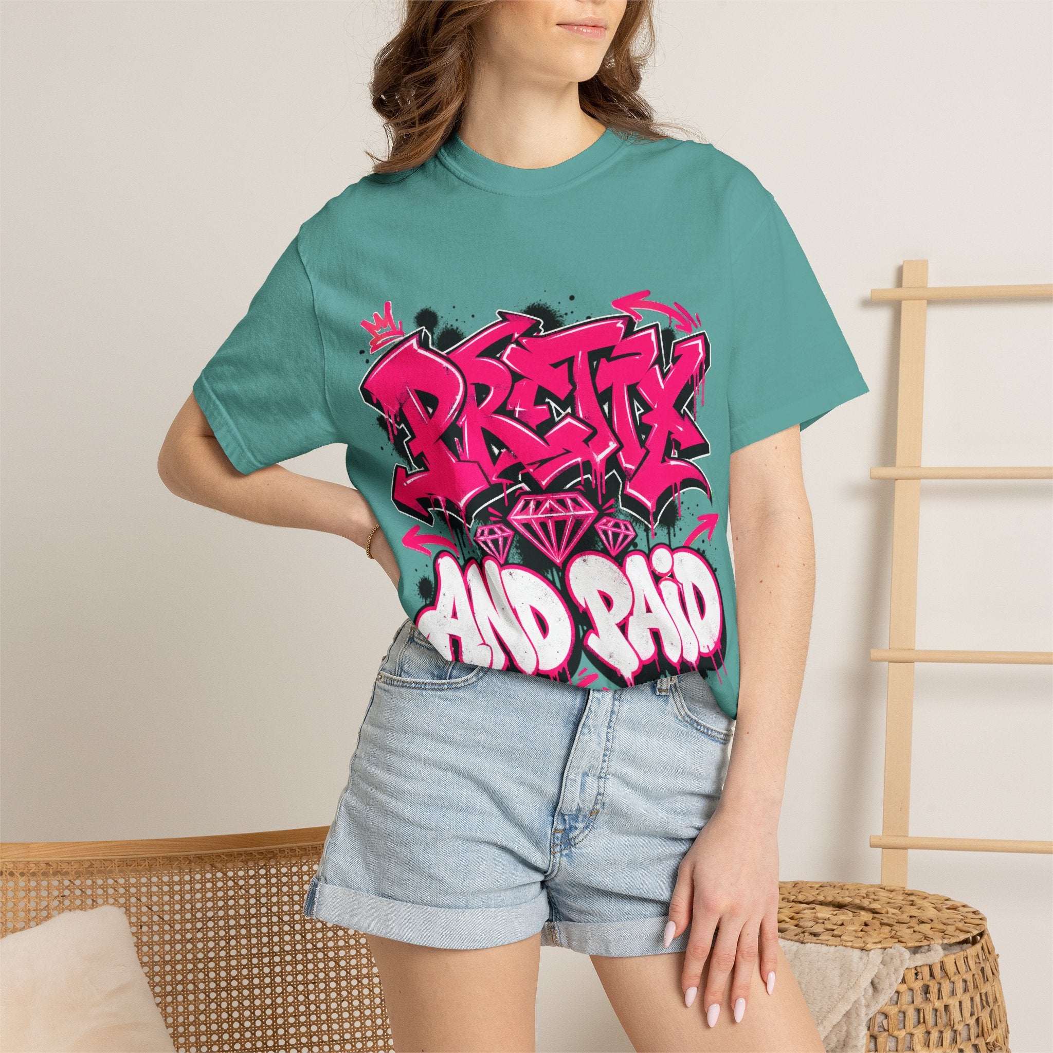 Pretty and Paid Graffiti T-Shirt