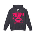 Unbothered Club Hoodie — Pink Kiss Graphic Womens Lightweight Sweatshirt