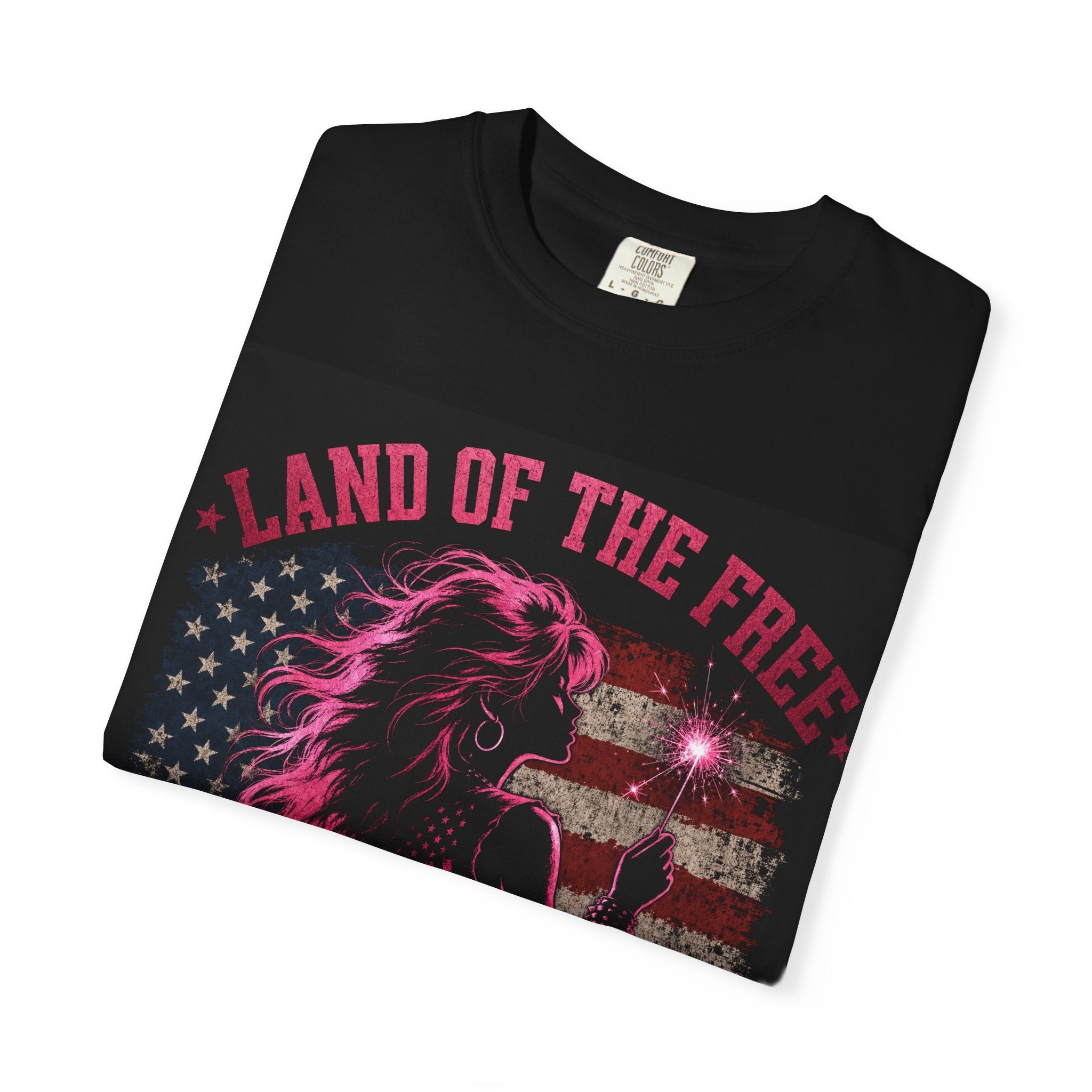 We The People Garment-Dyed Tee — Women's Patriotic Graphic T-Shirt