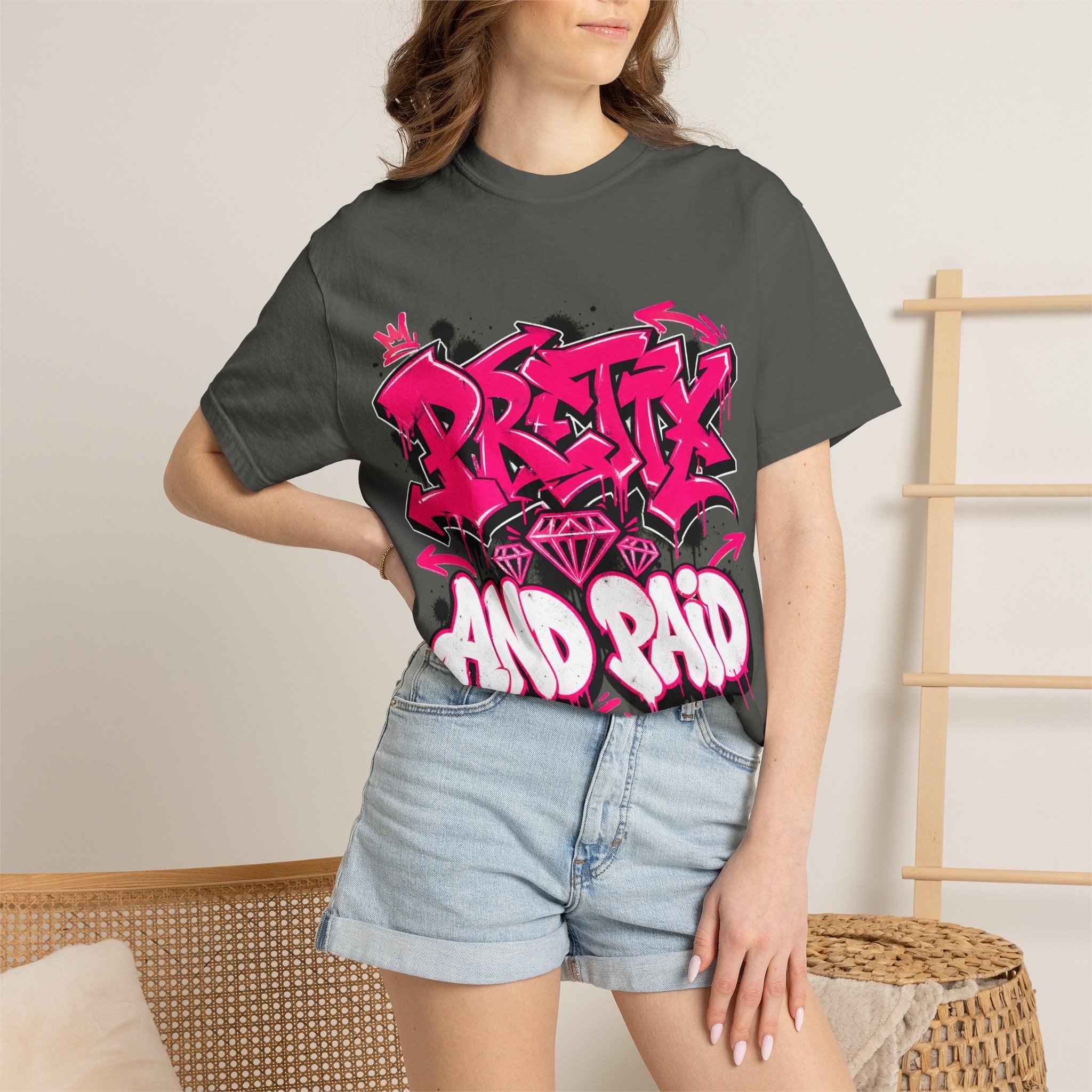 Pretty and Paid Graffiti T-Shirt