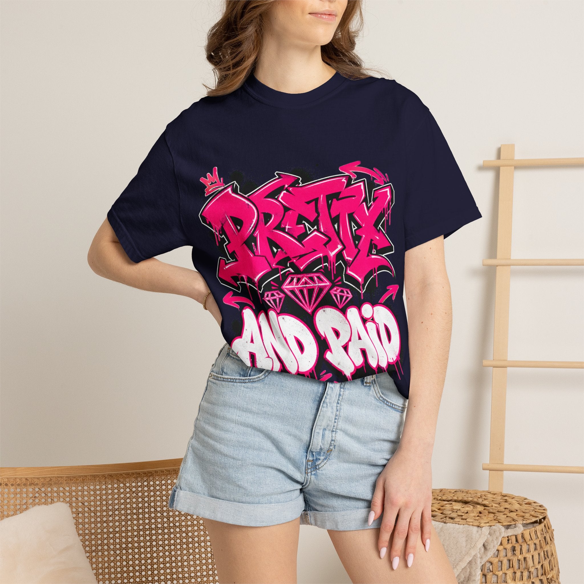 Pretty and Paid Graffiti T-Shirt