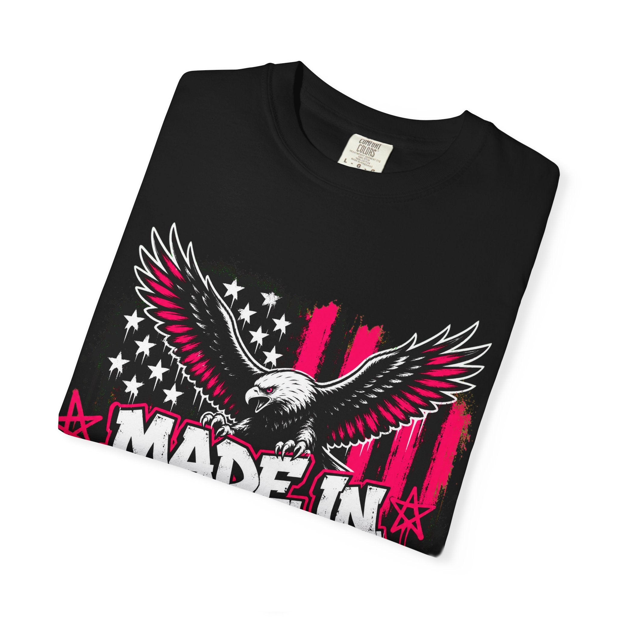 Made in the USA Eagle Graphic T-Shirt — Patriotic Streetwear Tee