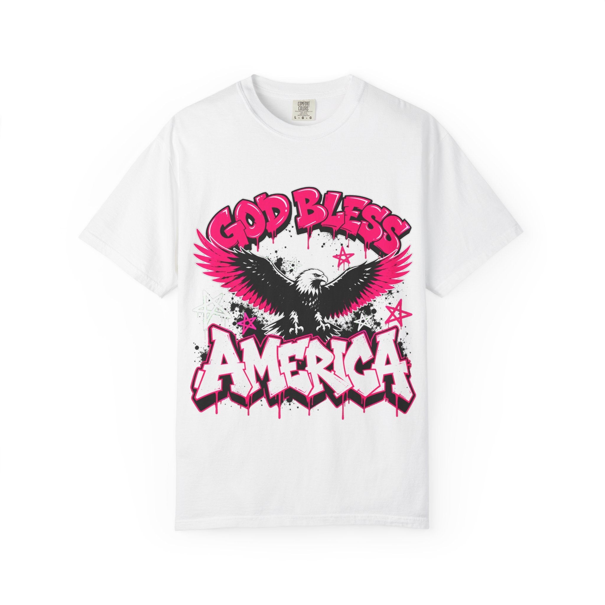 God Bless America Eagle T-Shirt — Patriotic Graphic Tee